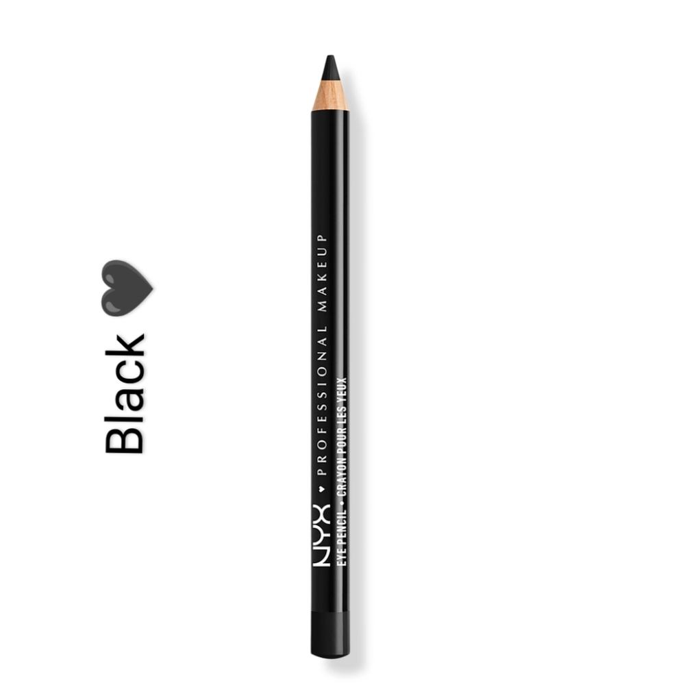 NYX Slim Eye Pencil Long-Lasting Eyeliner Shade:Black 🖤 🆕